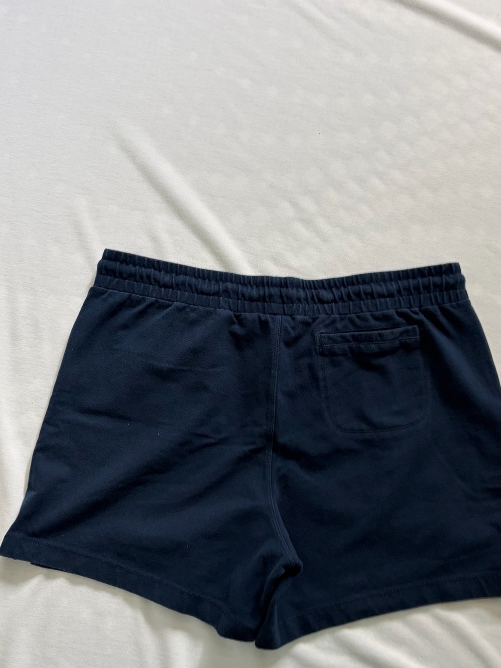 Athletic Works Navy Elastic-Waist Women's Athletic Shorts